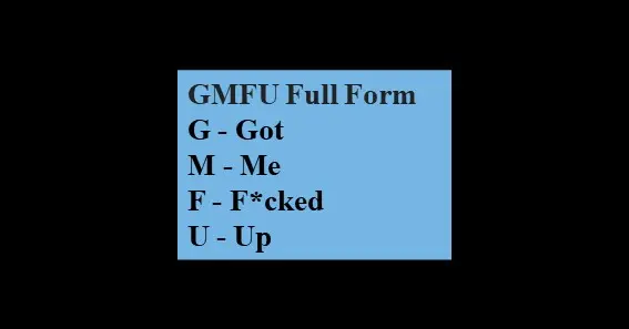 GMFU Full Form