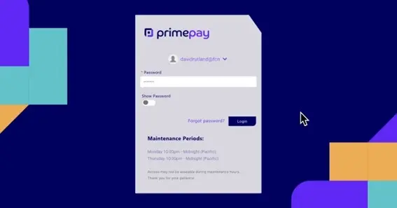 PrimePay login