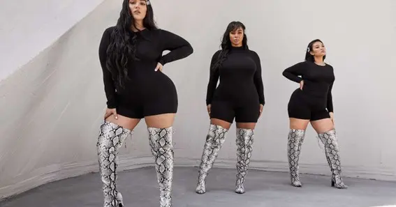 plus size thigh high boots