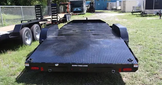 best car trailer with winch