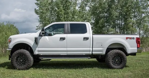 2018 f250 tire jack max height