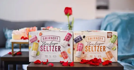 smirnoff zero sugar seltzer