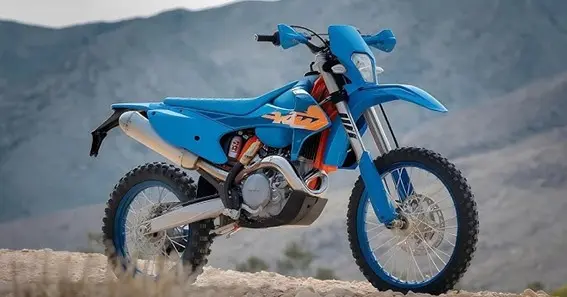 Unleashing the KTM 300 XC-W 2 Stroke Blue